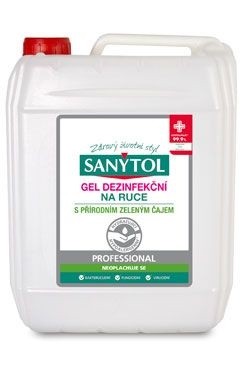 Sanytol dezinfekční gel 5l - Kosmetika Hygiena a ochrana pro ruce Dezinfekce